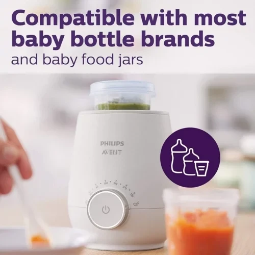 Philips Avent Fast Bottle Warmer, Electric, Quick & Even Warming, Defrost Setting - Philips Avent - Image 4