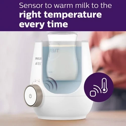 Philips Avent Fast Bottle Warmer, Electric, Quick & Even Warming, Defrost Setting - Philips Avent - Image 6