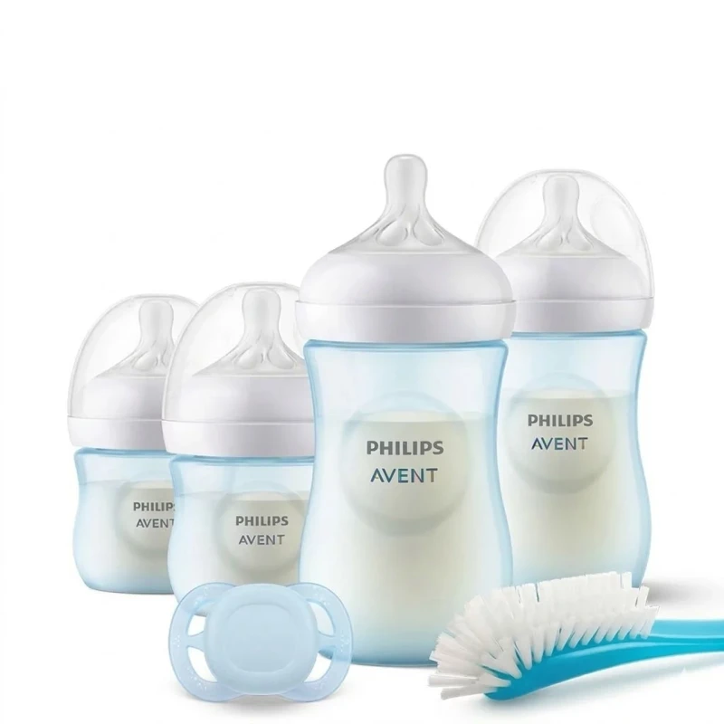 Philips Avent Natural Response Newborn Baby Gift Set 6 Pieces 0+ Months Blue - Philips Avent