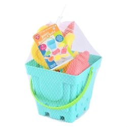Playgo Toys Beach Bucket and Tools 7 Piece Set for Toddlers, Beach Toys