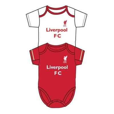 Official Liverpool FC 2-Piece Bodysuit Set New 9-12 Months Baby Clothes - Liverpool FC