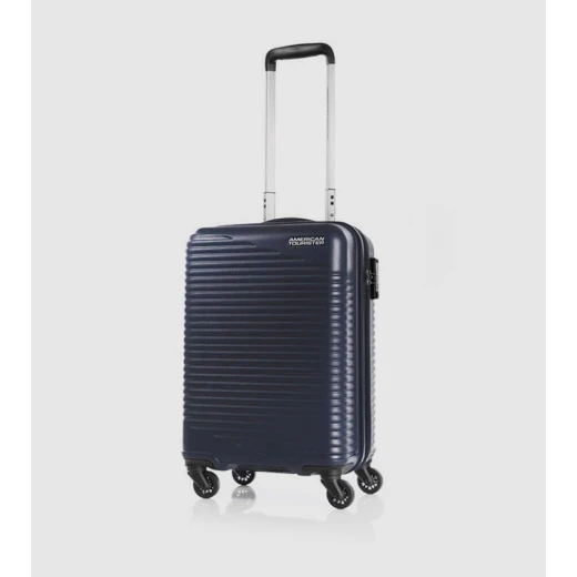 American Tourister Sky Park Hard Shell Spinner Trolley Bag 55 cm Black American Tourister Sky Park Hard Shell Spinner Trolley Bag 55 cm Black