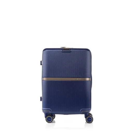 Samsonite Minter Spinner 55/20 Navy Carry On Luggage 33L with Integrated TSA Lock and Durable Construction Perfect for Weekend Getaways and Business Trips, Lightweight Design - Samsonite - Image 2