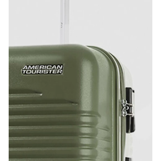 American Tourister Sky Park Hard Shell Spinner Trolley Bag 55 cm Black Travel Luggage - American Tourister - Image 4