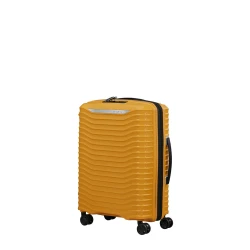Samsonite Upscape Spinner 55cm Yellow Lightweight Expandable Carry On Luggage