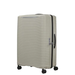 Samsonite Upscape Spinner 81cm Lightweight Polypropylene Luggage, Warm Neutral