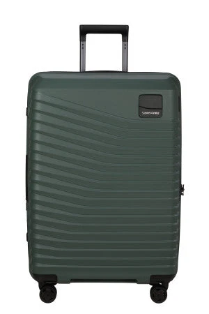 Samsonite Intuo 69cm 4 Wheel Expandable Medium Suitcase Olive Green Samsonite Intuo 69cm 4 Wheel Expandable Medium Suitcase Olive Green
