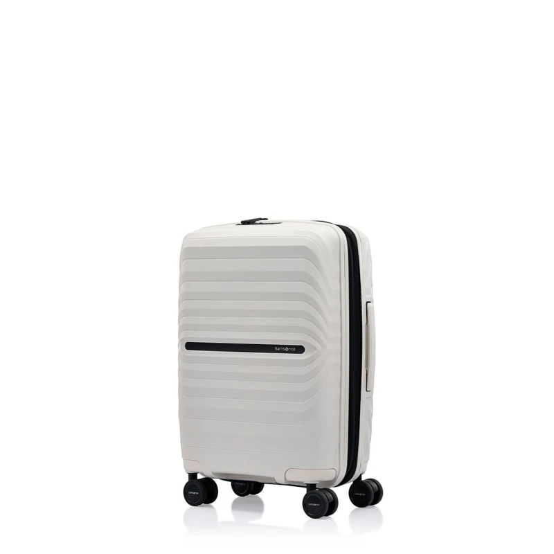 Samsonite Octolite Neo Carry On Suitcase 55cm Expandable Off White - Samsonite