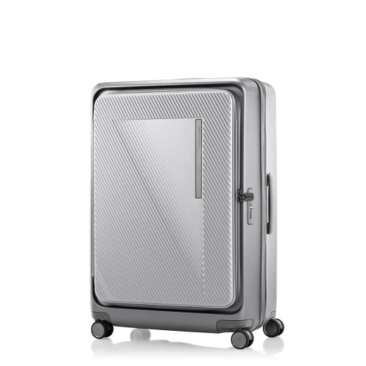 Samsonite ZIPPRIX FT Spinner 75cm Silver Expandable Luggage for Travel