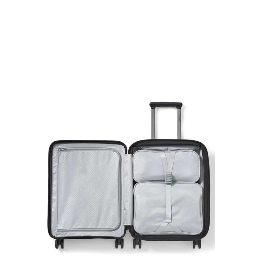 Samsonite Paralux HS Spinner 55cm Carry On Luggage Black with 4 Spinner Wheels and Integrated TSA Lock for Travel - Samsonite - Image 2