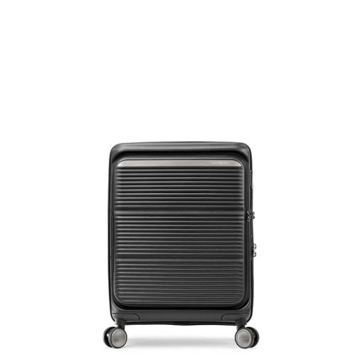 Samsonite Paralux HS Spinner 55cm Carry On Luggage Black with 4 Spinner Wheels and Integrated TSA Lock for Travel - Samsonite - Image 4