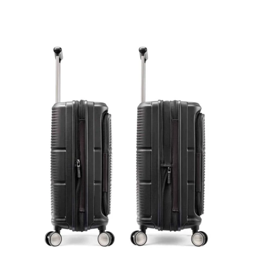 Samsonite Paralux HS Spinner 55cm Carry On Luggage Black with 4 Spinner Wheels and Integrated TSA Lock for Travel - Samsonite - Image 6