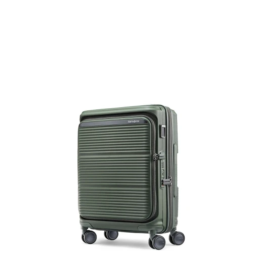 Samsonite Paralux HS Spinner 55cm Olive Carry On Luggage with TSA Lock Samsonite Paralux HS Spinner 55cm Olive Carry On Luggage with TSA Lock