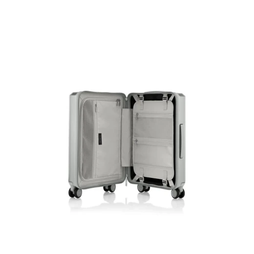 Samsonite EVOA Z Spinner 55cm Silver Lightweight Carry On Luggage - Samsonite - Image 6