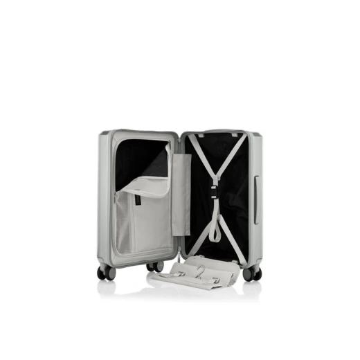 Samsonite EVOA Z Spinner 55cm Silver Lightweight Carry On Luggage - Samsonite - Image 7