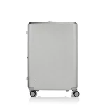 Samsonite EVOA Z Spinner 75/28 EXP Large Silver Hardside Expandable Luggage with Aero-Trac Wheels and TSA Lock - Samsonite