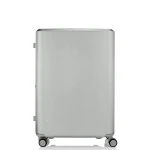 Samsonite EVOA Z Spinner 81cm Silver Expandable Hardside Luggage Suitcase with TSA Lock and 4 Double Wheels for Effortless Travel 360 Degree Mobility Lightweight Design - Samsonite