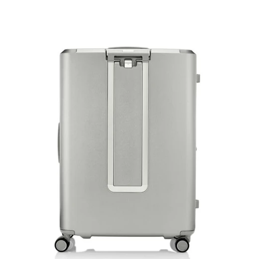 Samsonite EVOA Z Spinner 81cm Silver Expandable Hardside Luggage Suitcase with TSA Lock and 4 Double Wheels for Effortless Travel 360 Degree Mobility Lightweight Design - Samsonite - Image 4