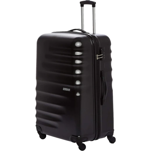 American Tourister Preston Hardside Spinner Luggage Black 67 cm Medium American Tourister Preston Hardside Spinner Luggage Black 67 cm Medium