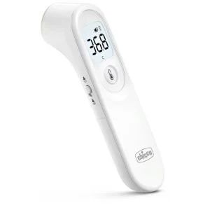 Chicco Easy Touch Infrared Forehead Thermometer for Accurate Fever Measurement with Memory and Fever Alarm - Chicco - Image 2