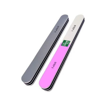 The Body Set 3 Way Nail Buffer Kit for Professional Manicures 3 Pcs Set with Buffing, Shaping, and Polishing Surfaces for Smooth and Shiny Nails, Easy to Use at Home or Salon - The Body Set
