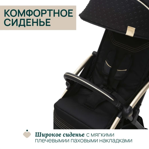 Chicco Goody XPlus 0+ Universal Stroller with Auto-Folding for Newborns up to 22kg, Lunar Rock Color, Lightweight 7.5kg - Chicco - Image 2