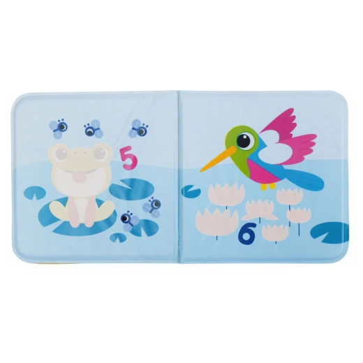 Chicco 123 Bath Book for Babies, Interactive Learning Toy, Water-Activated Colors - Chicco - Image 3