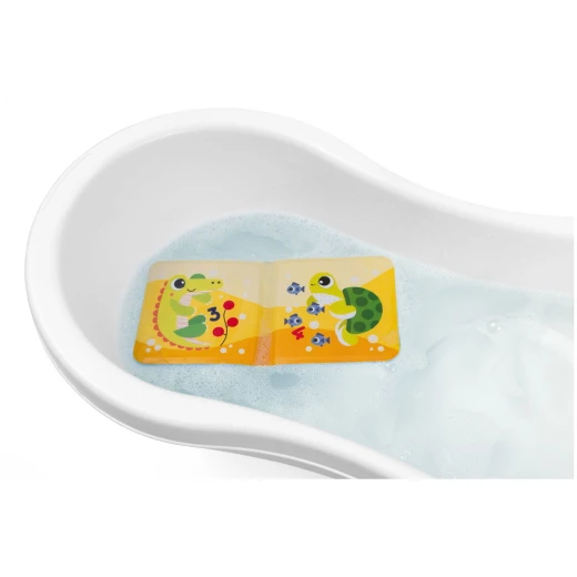 Chicco 123 Bath Book for Babies, Interactive Learning Toy, Water-Activated Colors - Chicco - Image 6