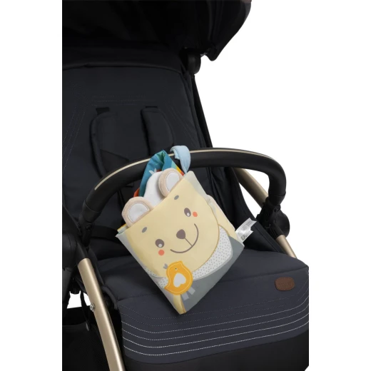 Chicco Soft Sensory Book 0M+ Black and White Interactive Baby Toy for Visual Stimulation and Early Development Featuring Crinkle Sounds and Different Textures Perfect for Newborns - Chicco - Image 5