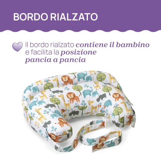 Chicco Boppy Deluxe Nursing Pillow Hello Baby Ergonomic Support for Breastfeeding - Chicco - Image 3