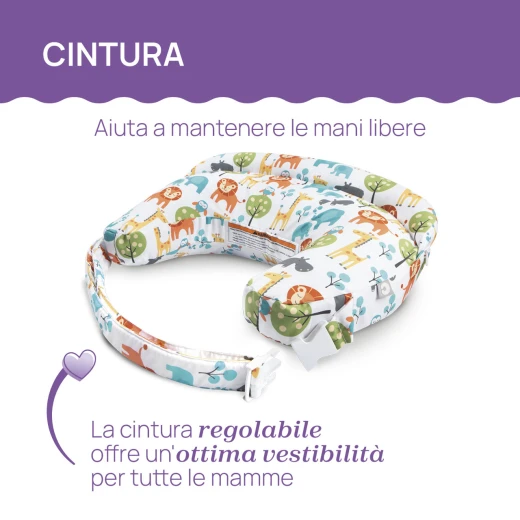 Chicco Boppy Deluxe Nursing Pillow Hello Baby Ergonomic Support for Breastfeeding - Chicco - Image 5