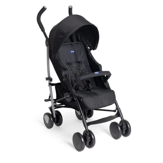 Chicco Echo Lite Stroller Lightweight Compact Foldable Black 0-22kg