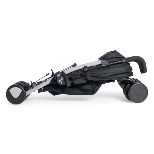 Chicco Echo Lite Stroller Lightweight Compact Foldable Black 0-22kg - Chicco - Image 5