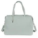 Pasito a Pasito XL Icon Green Diaper Bag – Stylish Faux Leather Baby Bag for Dads, Spacious with Multiple Pockets, Adjustable Strap, Washable & Safe Materials - Pasito a Pasito