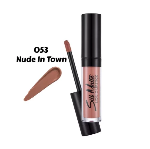 Flormar Silk Matte Liquid Lipstick 053 Nude In Tone Long Lasting Color Flormar Silk Matte Liquid Lipstick 053 Nude In Tone Long Lasting Color