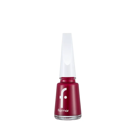 Flormar Nail Enamel High Pigment & Glossy Finish Nail Polish Blackstar Red 11ml Long Lasting Chip Resistant Professional Quality Manicure Formula for Beautiful Nails 1 Application Flormar Nail Enamel High Pigment & Glossy Finish Nail Polish Blackstar Red 11ml Long Lasting Chip Resistant Professional Quality Manicure Formula for Beautiful Nails 1 Application