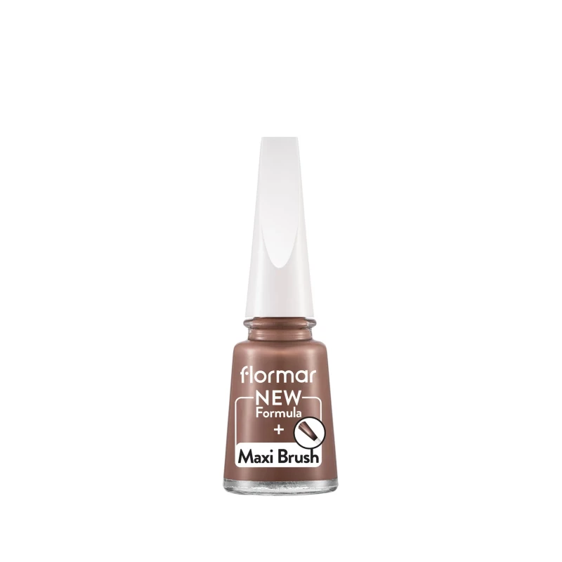 Flormar Nail Enamel High Pigment & Glossy Finish Nail Polish Blackstar Red 11ml Long Lasting Chip Resistant Professional Quality Manicure - Flormar
