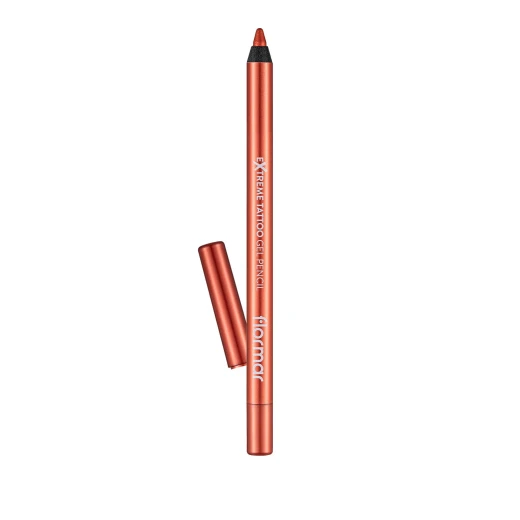 Flormar Extreme Tattoo Gel Pencil, Long Lasting, Intense Color, 008 Orange Pop Flormar Extreme Tattoo Gel Pencil, Long Lasting, Intense Color, 008 Orange Pop