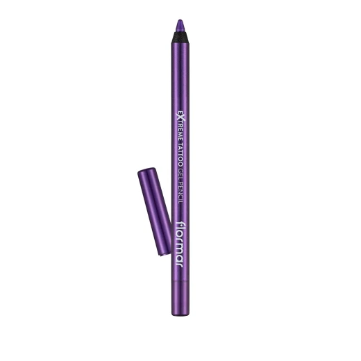 Flormar Extreme Tattoo Gel Eyeliner, Long Lasting, Purple Blaze 011 Flormar Extreme Tattoo Gel Eyeliner, Long Lasting, Purple Blaze 011