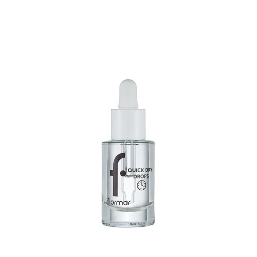 Flormar Quick Dry Drops Nail Polish Dryer 8 ML, Fast Drying, Anti-Smudge Formula Flormar Quick Dry Drops Nail Polish Dryer 8 ML, Fast Drying, Anti-Smudge Formula