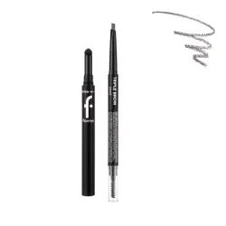 Flormar Triple Brow Pencil EBP-004 Ash, Long-Lasting Eyebrow Definition, Natural Look