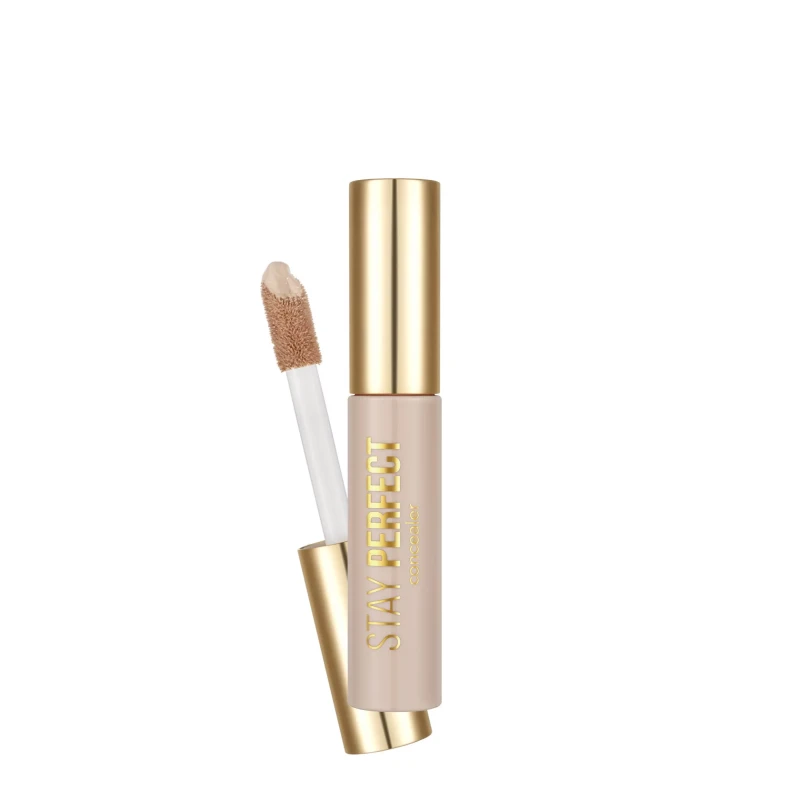 Flormar Stay Perfect Liquid Concealer, High Pigment, Semi Matte Finish, Soft Beige 003, 12.5 ml - Flormar