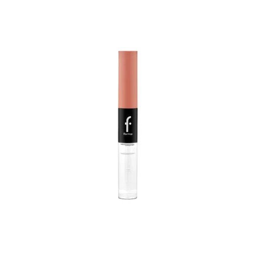 Flormar Duoglam Lipstick, High Pigment Creamy Liquid Lipstick and Gloss, Long Lasting Flormar Duoglam Lipstick, High Pigment Creamy Liquid Lipstick and Gloss, Long Lasting