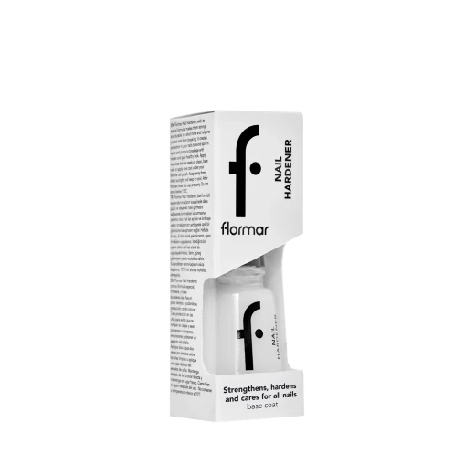 Flormar Nail Hardener Peeling and Breaking Prevention Base Coat for Stronger Nails 11 ML Provides a Protective Layer Against Damage and Promotes Healthy Nail Growth 11 Milliliters - Flormar - Image 2