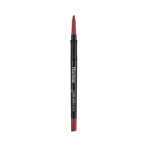 Flormar Stylematic Waterproof Long Lasting Matte Lip Liner Intense Rose Flormar Stylematic Waterproof Long Lasting Matte Lip Liner Intense Rose