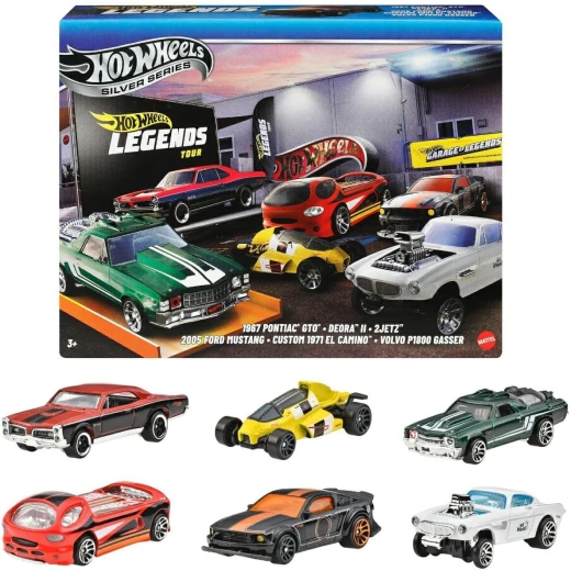 Hot Wheels HW Legends DieCast Cars & Trucks Set of 6 Collector's Vehicles 1:64 Scale | Gifts Hot Wheels HW Legends DieCast Cars & Trucks Set of 6 Collector's Vehicles 1:64 Scale | Gifts