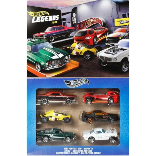 Hot Wheels HW Legends DieCast Cars & Trucks Set of 6 Collector's Vehicles 1:64 Scale | Gifts - Hot Wheels - Image 18
