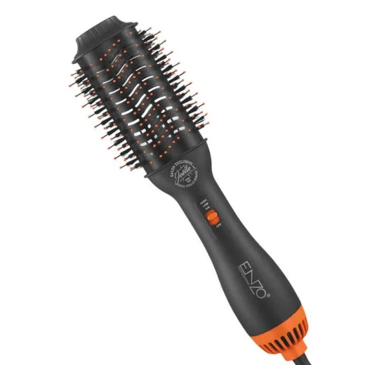 Enzo 3-in-1 Hair Styling Brush EN-4122, Fast Drying, Smooth Styling, 1200W - Enzo - Image 2