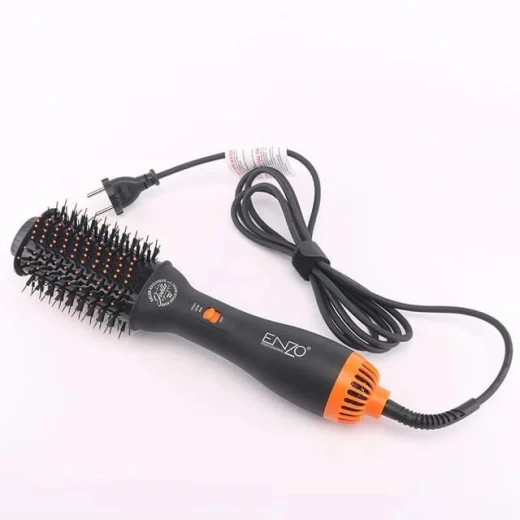 Enzo 3-in-1 Hair Styling Brush EN-4122, Fast Drying, Smooth Styling, 1200W - Enzo - Image 3
