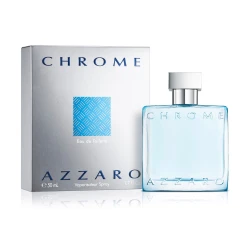 عطر أزارو كروم للرجال 50 مل: عطر منعش مائي بحمضيات وخشب، يدوم طويلاً للاستخدام اليومي، عطر كلاسيكي لشاطئ الصيف، عطر فاخر